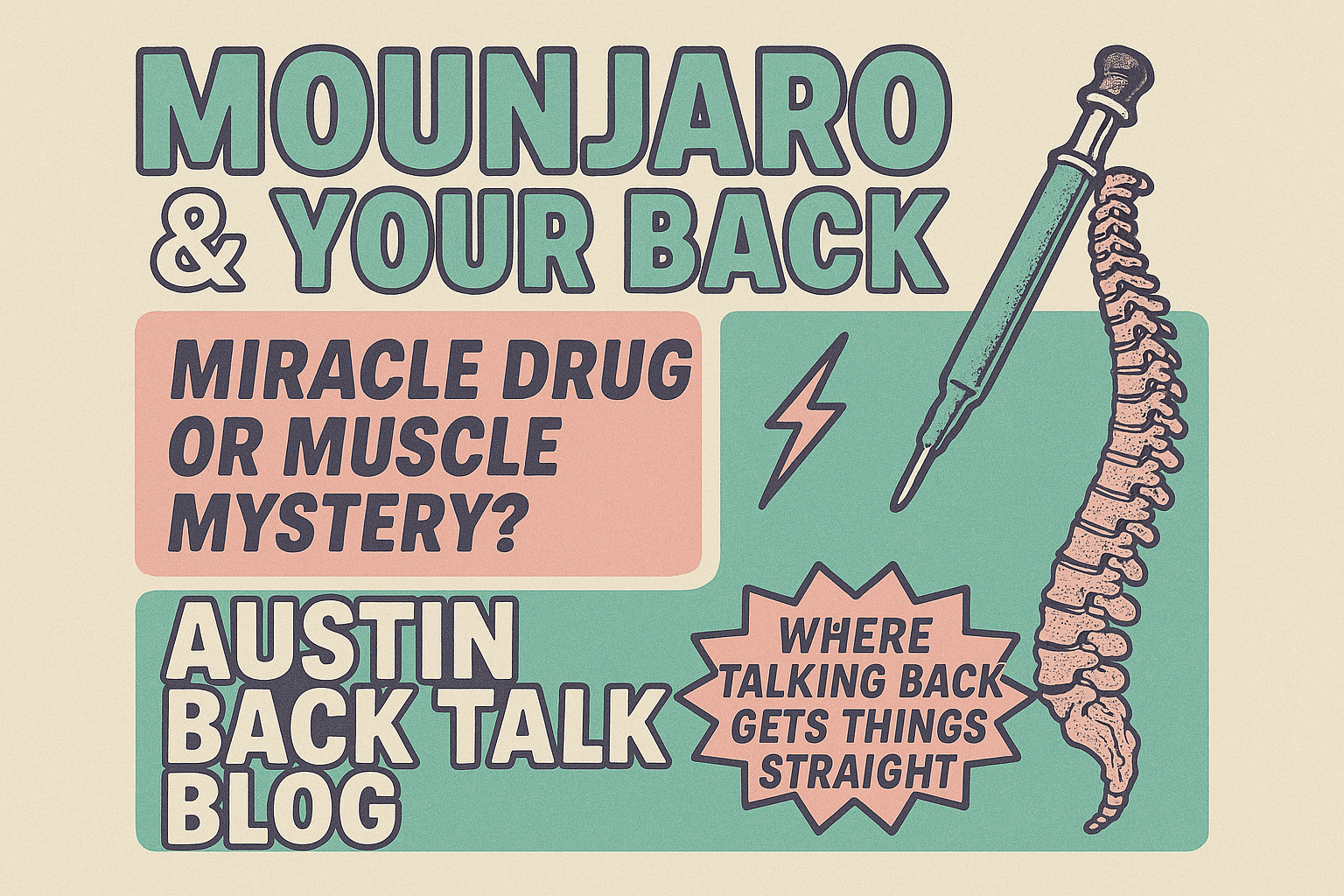 back pain with tirzepatide Mounjaro And Your Back: Miracle Drug or Muscle Mystery